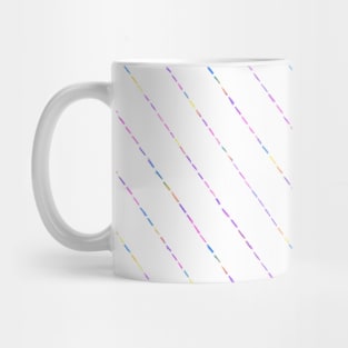 Jolly Rainbow Diagonal Dash Mug